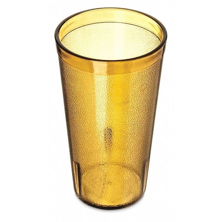 Carlisle Foodservice Tumbler, Amber, 16 fl oz Cap. 521613