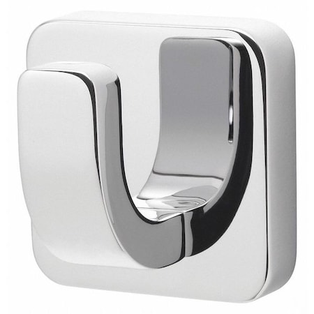 Speakman Robe Hook, Brass, Chrome, 1.75 W, 2.19 L SA-2406