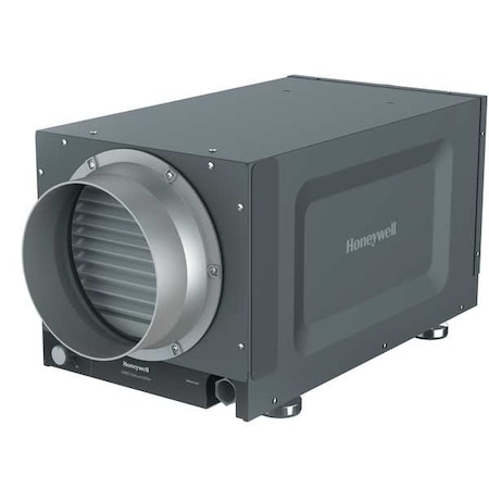 Honeywell Home Duct Mount Dehumidifier, Gray, 12 in, Metal, 120V AC DR65A3000/U