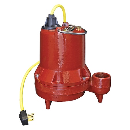 LIBERTY PUMPS 4/10 HP 1-1/2" F High-Temperature Submersible Sump Pump HT41M