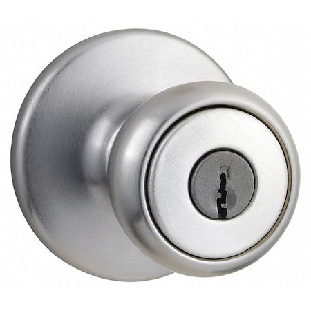 Kwikset Knob Lockset, Mechanical, Entrance 400T-26D