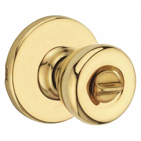 Kwikset Knob Lockset, Mechanical, Privacy 300T 3 6AL RCS V1
