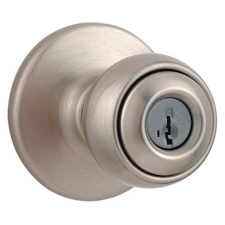 Kwikset Knob Lockset, Mechanical, Entrance 400P-15S