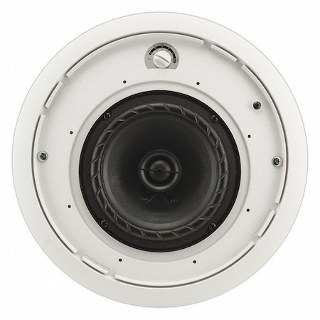 Soundtube In-Ceiling Speaker, White, 50 Max. Wattage CM62-EZ-II-WH