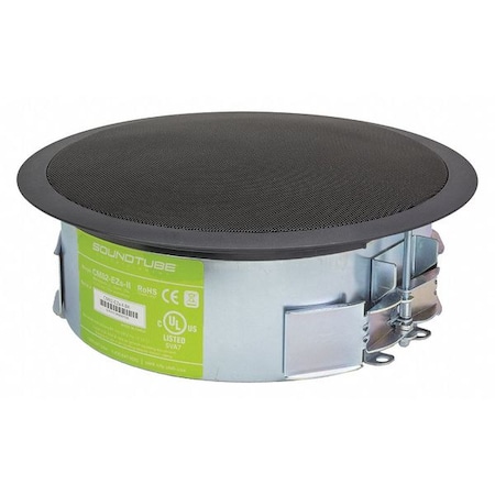 Soundtube In-Ceiling Speaker, Black, 64 Max. Wattage CM82-EZS-II-BK