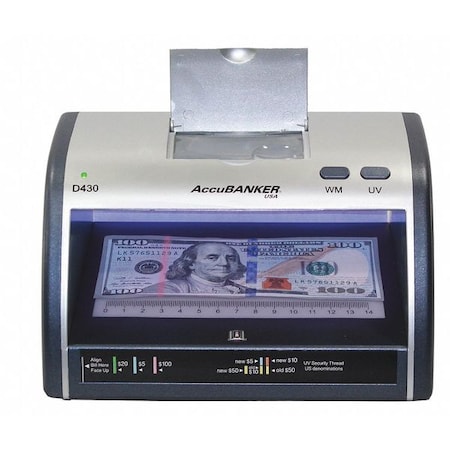 Accubanker Counterfeit Detector, 110VAC Input Power LED430