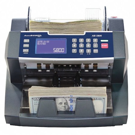 Accubanker Bill Counter, 300 Bills Capacity AB5800