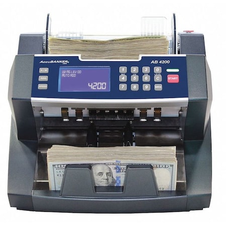Accubanker Bill Counter, 300 Bills Capacity AB4200