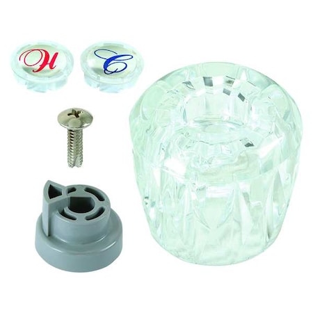 Zoro Select Hot/Cold Handle, Plastic Material 32844