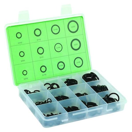 Zoro Select O-Ring Kit, Plastic Material 36131