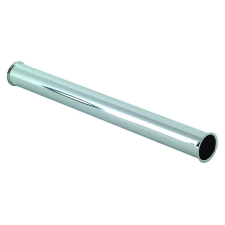 Zoro Select Double End Flanged Tailpiece, White Drain 35148