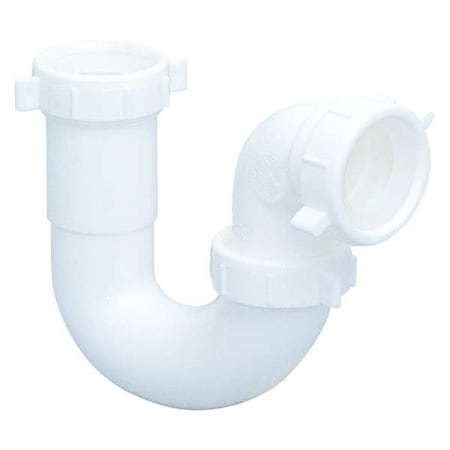 Zoro Select Repair Trap, White Drain 35380