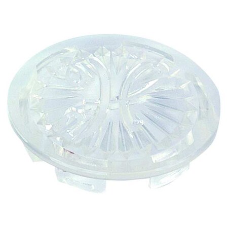 Zoro Select Hot Index Button, Plastic Material, PK10 32651