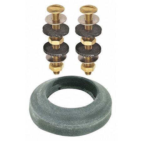 Zoro Select Tank to Bowl Hardware Set, Black  91063N