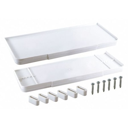 Zoro Select Tank Cover, Plastic, White 40271