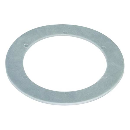 Zoro Select Valve Seal Gasket, Rubber, Gray 31008