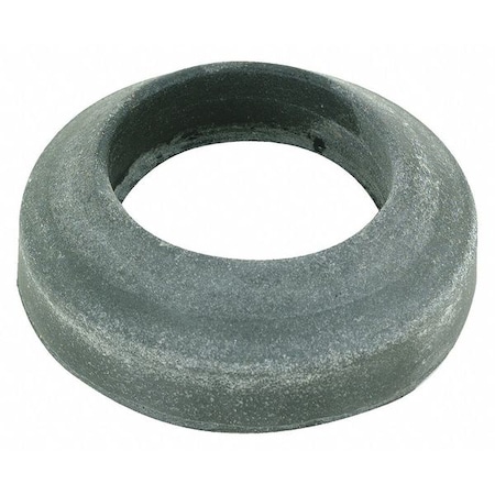 Zoro Select Tank to Bowl Gasket, Rubber, Black 36256