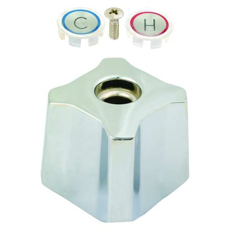 Zoro Select Four Blade Shower Handle, 2" L 32833