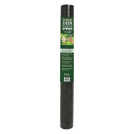 Zoro Select Deer Fence, 3/4" Mesh, 7 ft. H, 100 ft. L DDF7100PRO