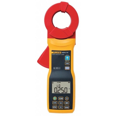 Fluke Clamp On Earth Resistance Tester, LCD FLUKE-1630-2 FC