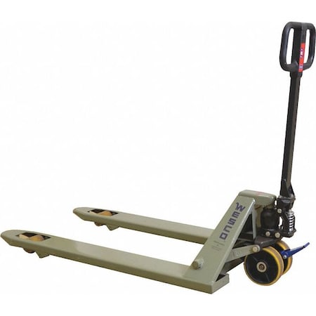 Zoro Select Pallet Jack, 5500 lb. Ld Cap., Manual 272861