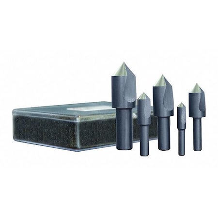 Cleveland Countersink Set, 1/4", 3/4", 8" L, HSS C00971