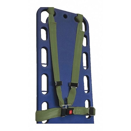 Dick Medical Supply Strap, Olive, 7 ft. L x 2-1/2" W x 3" H 11170 OD