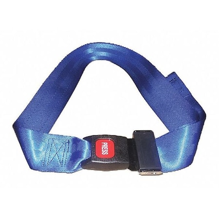Dick Medical Supply Strap, Blue, 2 ft. L x 2-1/2" W x 3" H 11021 BL