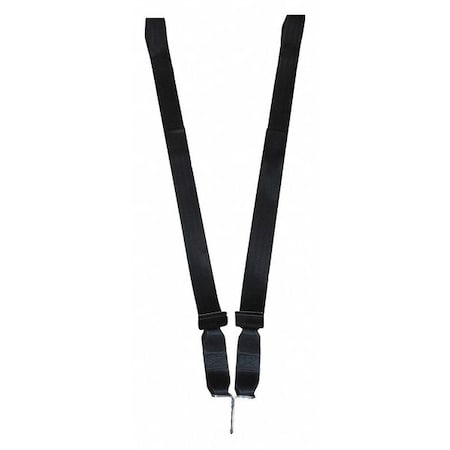 Dick Medical Supply Strap, Black, 5 ft. L x 2-1/2" W x 3" H 11154 BK