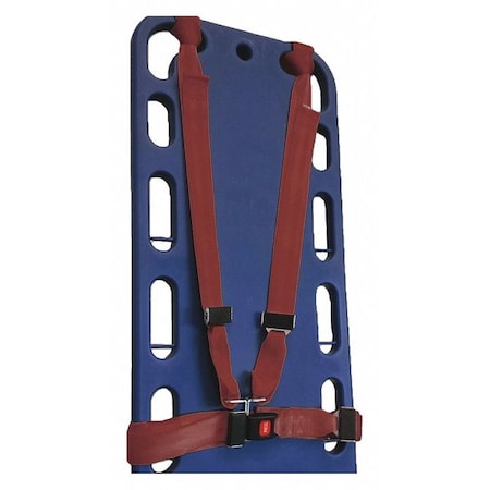 Dick Medical Supply Strap, Maroon, 7 ft. L x 2-1/2" W x 3" H 11170 MA