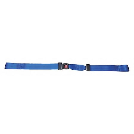 Dick Medical Supply Strap, Blue, 9 ft. L x 2-1/2" W x 3" H 11193 BL