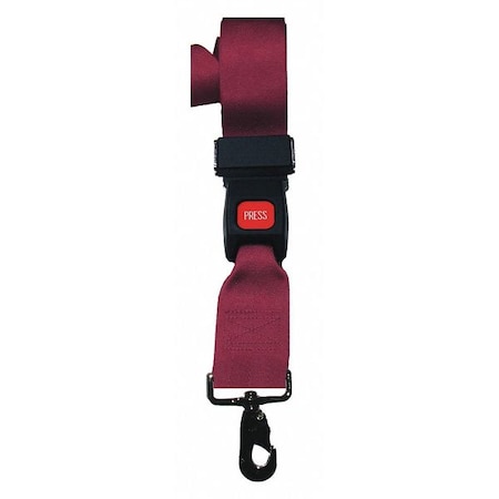 Dick Medical Supply Strap, Maroon, 5 ft. L x 2-1/2" W x 3" H 11252 MA