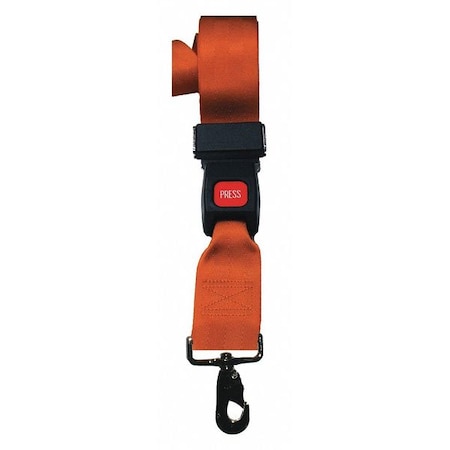 Dick Medical Supply Strap, Orange, 7 ft. L x 2-1/2" W x 3" H 11272 OR