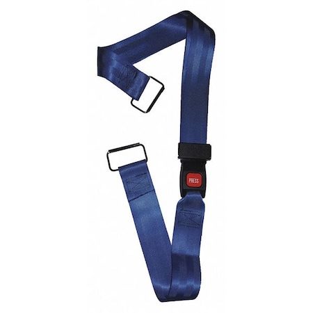 Dick Medical Supply Strap, Blue, 5 ft. L x 2-1/2" W x 3" H 11652 BL