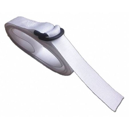 Dick Medical Supply Strap, White, 5 ft. L x 2-1/2" W x 3" H, PK5 150511 WH