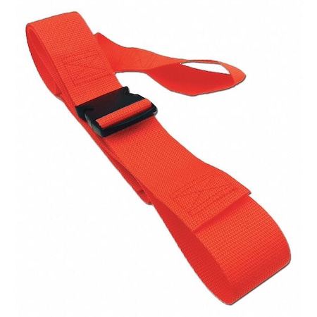 Dick Medical Supply Strap, Orange, 5 ft. L x 2-1/2" W x 3" H 47152 OR