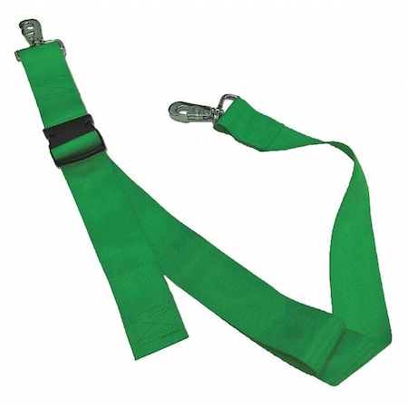 Dick Medical Supply Strap, Green, 5 ft. L x 2-1/2" W x 3" H 17252 GR