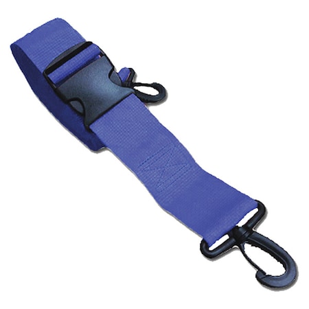 Dick Medical Supply Strap, Blue, 5 ft. L x 2-1/2" W x 3" H 17552 BL