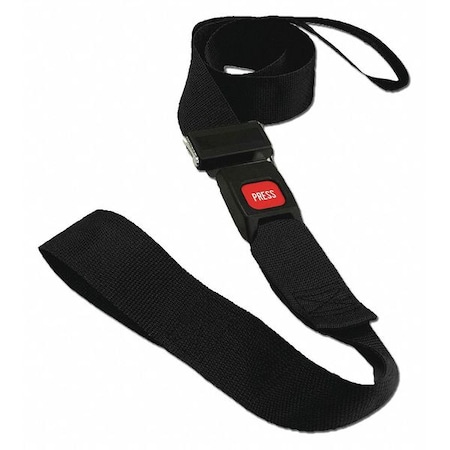Dick Medical Supply Strap, Black, 5 ft. L x 2-1/2" W x 3" H 21152 BK