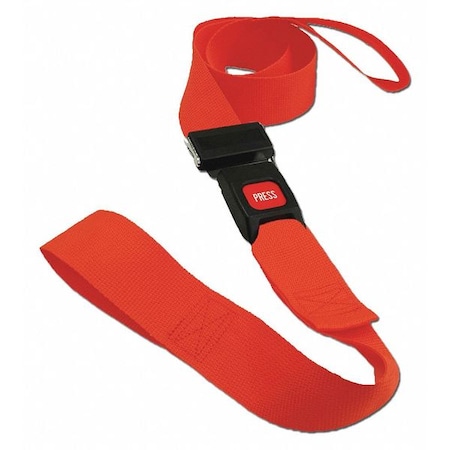 Dick Medical Supply Strap, Orange, 5 ft. L x 2-1/2" W x 3" H 21152 OR