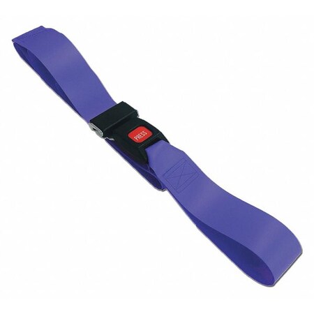 Dick Medical Supply Strap, Blue, 7 ft. L x 2-1/2" W x 3" H 31071 BL