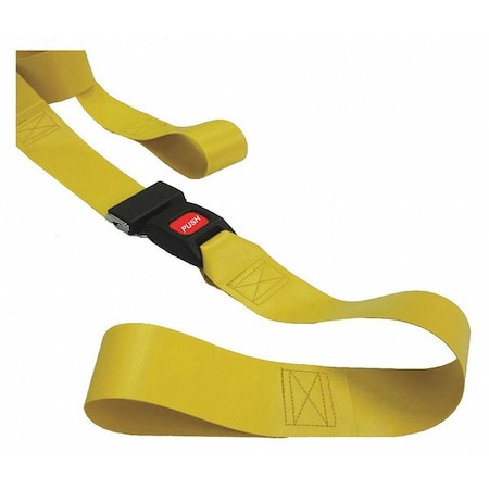 Dick Medical Supply Strap, Yellow, 5 ft. L x 2-1/2" W x 3" H 31152 YL