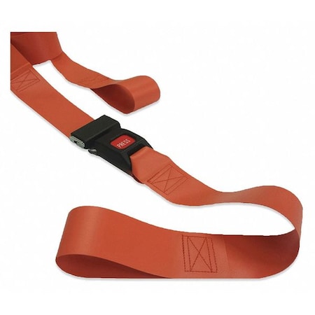Dick Medical Supply Strap, Orange, 5 ft. L x 2-1/2" W x 3" H 31152 OR