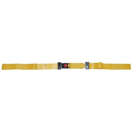 Dick Medical Supply Strap, Yellow, 5 ft. L x 2-1/2" W x 3" H 31153 YL