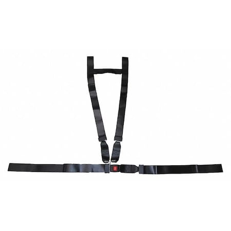 Dick Medical Supply Strap, Black, 6 ft. L x 2-1/2" W x 3" H 31160 BKF