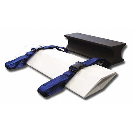 Dick Medical Supply Hip Immobilizer, 12" W x 30" L x 6" H, Wht 53000