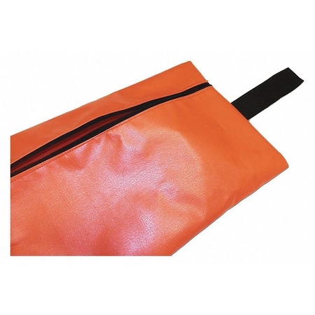 Dick Medical Supply Splint, High Usage, Org, Vinyl, 12" L x 5" W 60002