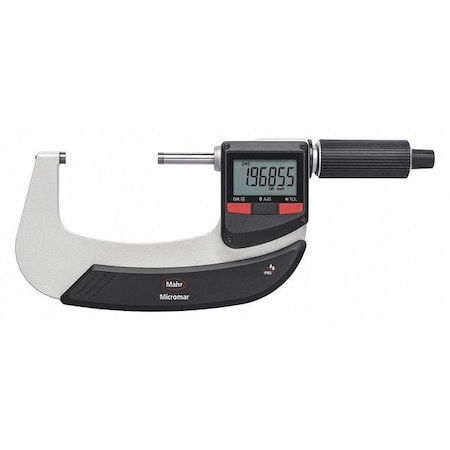 Mahr Wireless Micrometer, 2 to 3"Range, Digital 4157102