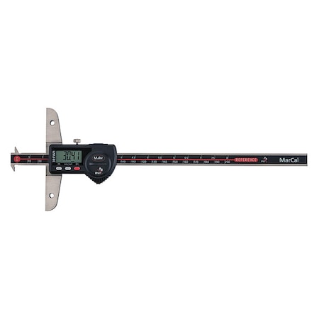 Mahr Digital Depth Gage, 0 to 8" Range 4126525