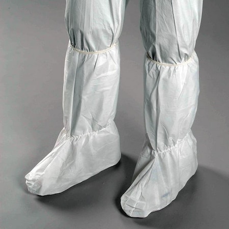 Critical Cover Disposable Boot Covers, Polyethylene/Polypropylene, White, Slip Resistant Sole: Yes , Universal BT-T5W12-B